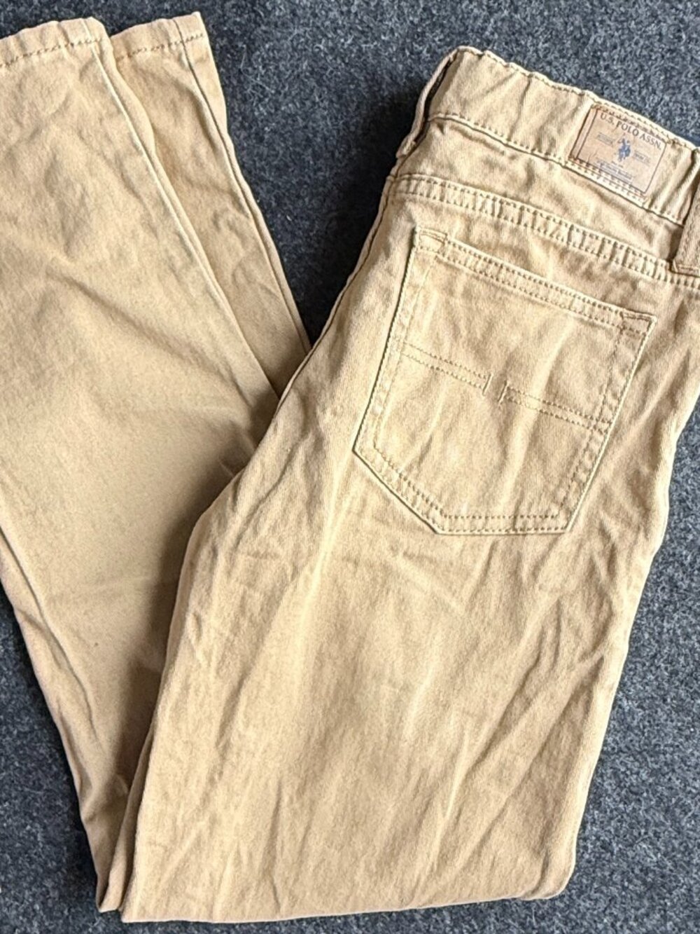 U.S. Polo Assn. Boys Size 12 Khaki Pants